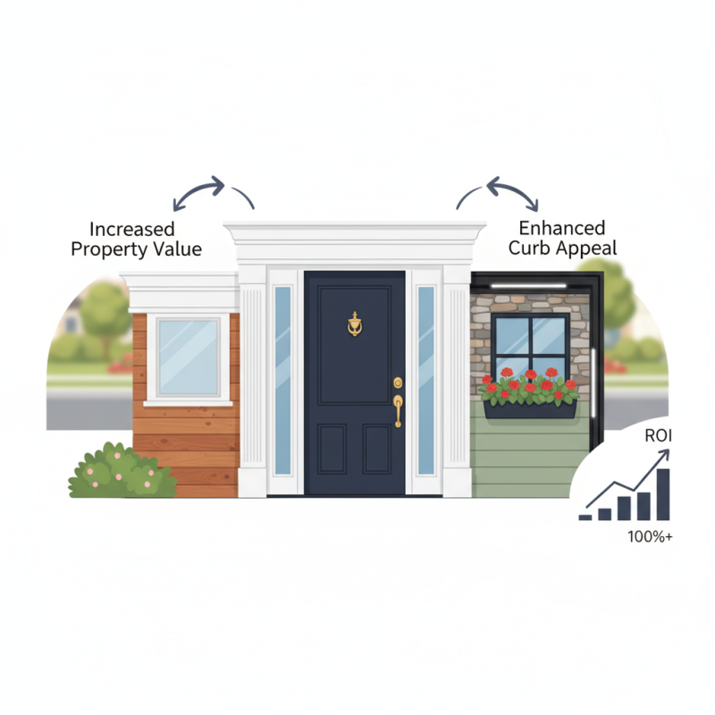 Top Door Siding Trim Options: Enhance Your Home's Curb Appeal