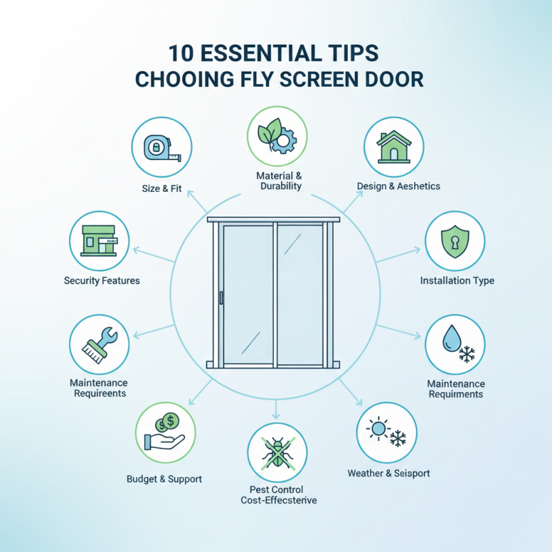 10 Essential Tips for Choosing the Perfect Sliding Fly Screen Door