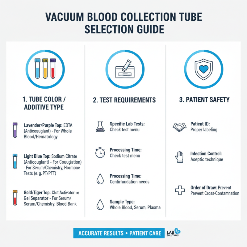 Top 10 Tips for Choosing the Right Vacuum Blood Collection Tube
