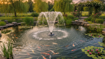 How to Choose the Best Floating Pond Aerator Fountain for Your Water Garden