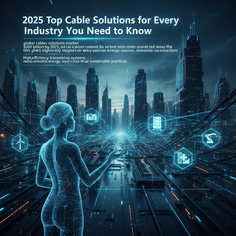 2025 Top Cable Solutions for Every Industry You Need to Know
