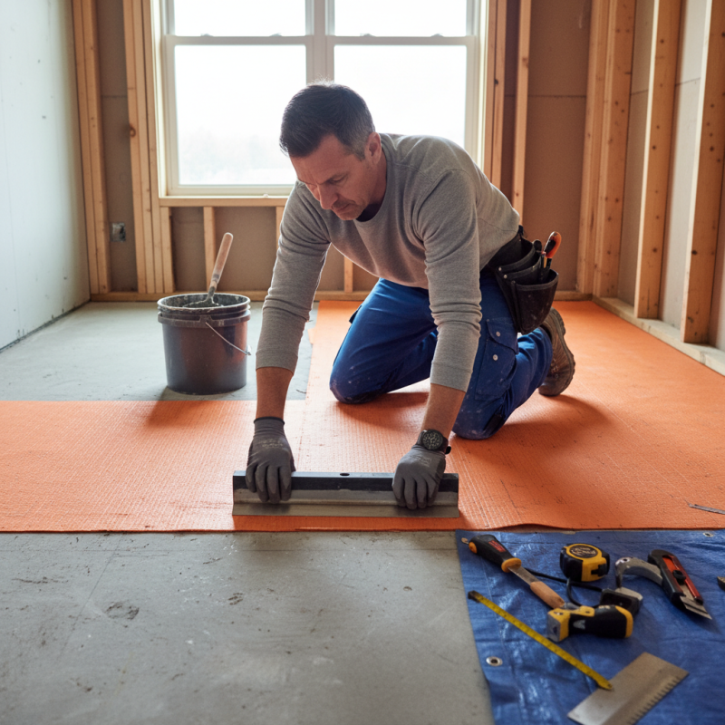 How to Install Kerdi Floor Membrane for Waterproofing Your Bathroom Floor