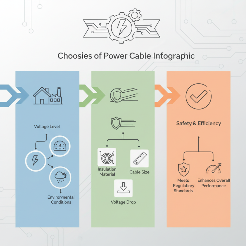 How to Choose the Right Power Cable for Your Electrical Needs