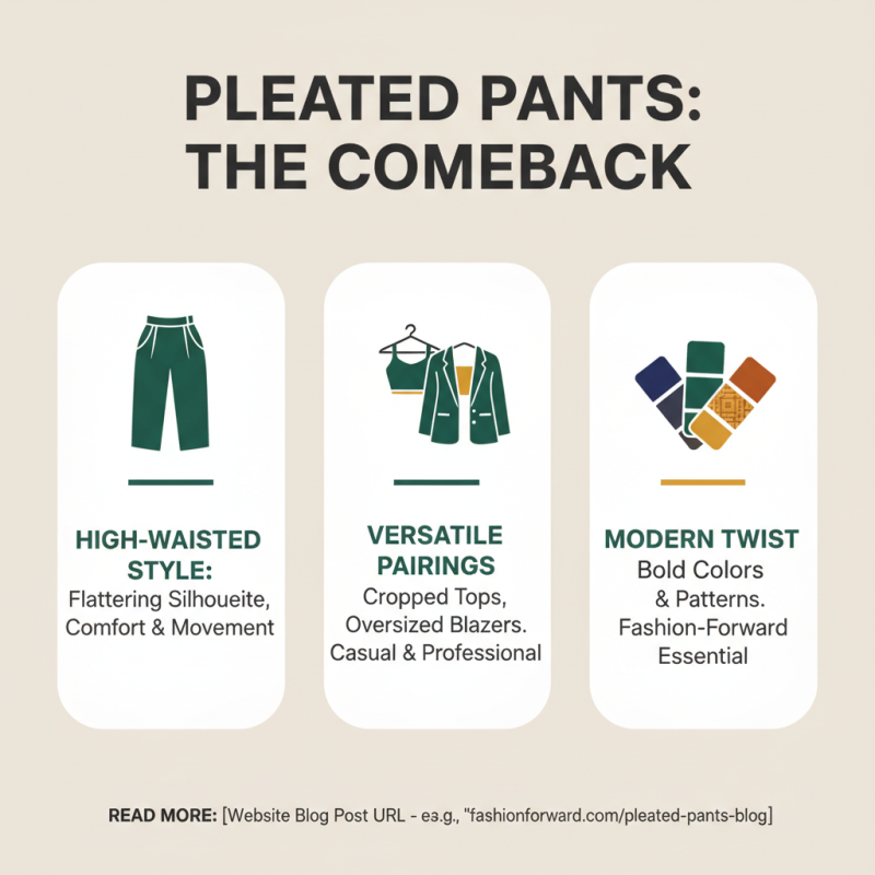 Top Stylish Pleats Pants Trends You Need to Know for This Season