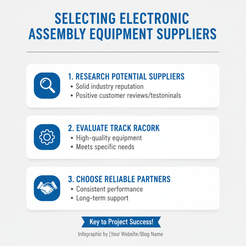 How to Choose the Right Electronic Assembly Equipment for Your Project