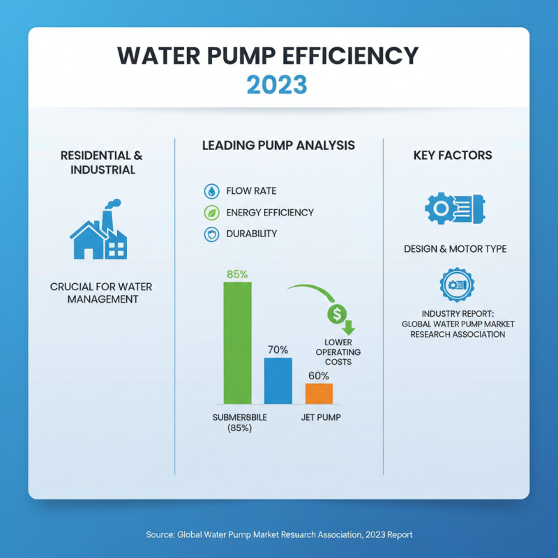Top 10 Best Water Pumps for Efficient Water Management in 2023