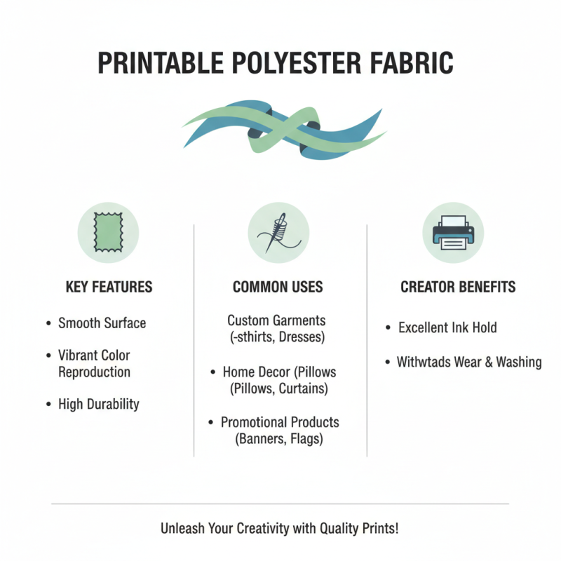 What is Printable Polyester Fabric and How to Use It for Your Projects