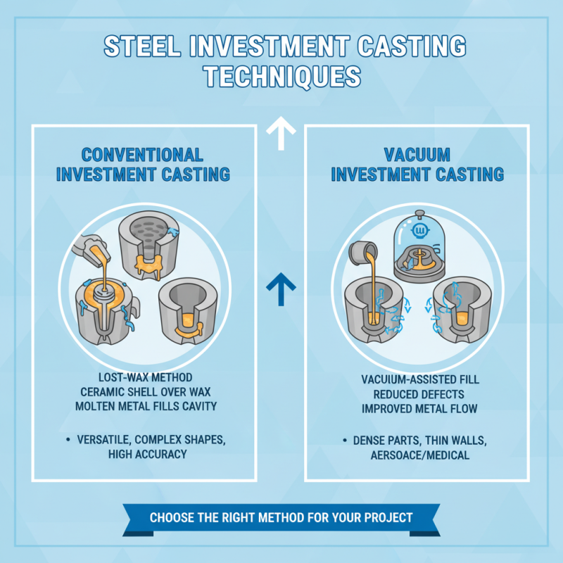 How to Choose the Right Steel Investment Casting Process for Your Project