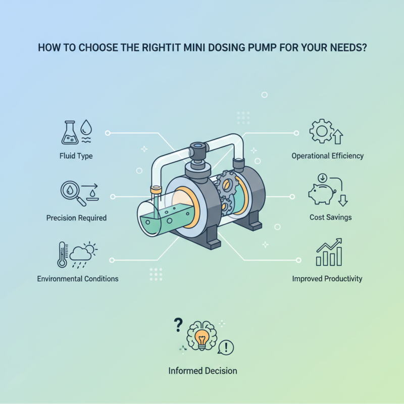 How to Choose the Right Mini Dosing Pump for Your Needs?