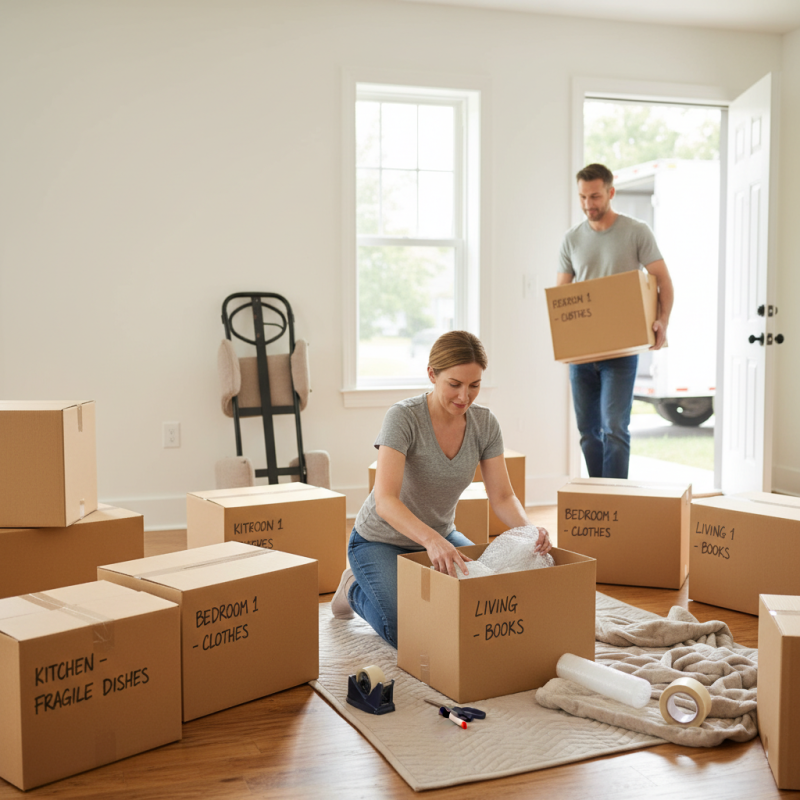 How to Pack Boxes for Moving Efficiently and Safely Tips for a Smooth Move