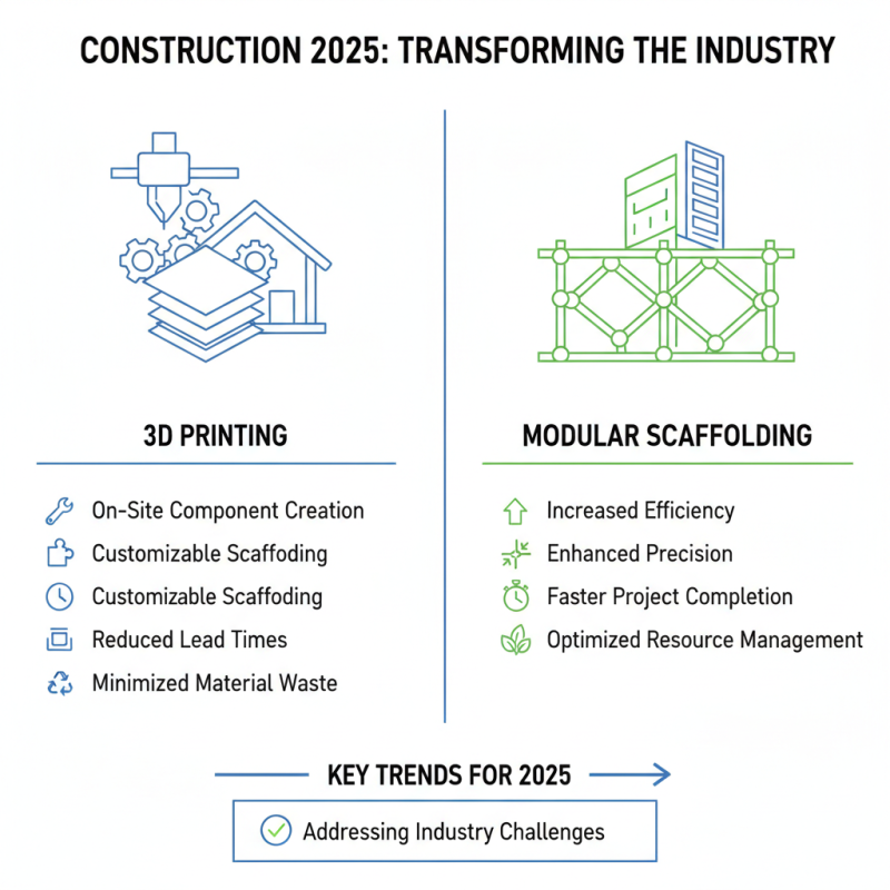 Top Construction Scaffolding Trends to Watch in 2025