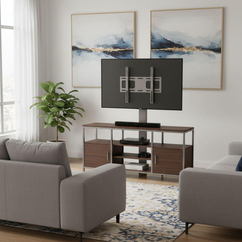 Why You Should Choose a Tall TV Stand With Mount for Your Living Room Setup