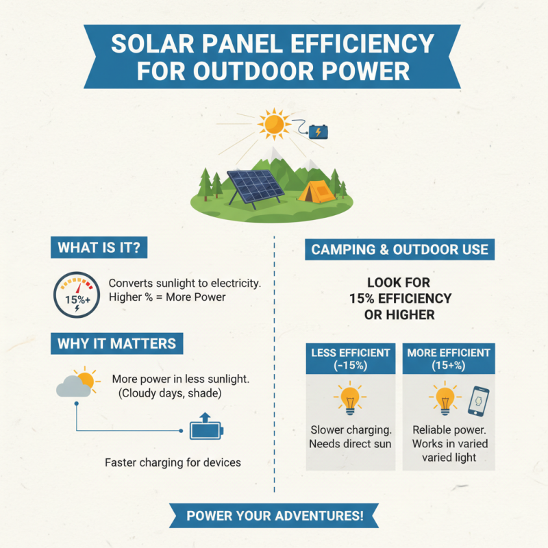How to Choose the Best Portable Solar Panels for Camping and Outdoor Use