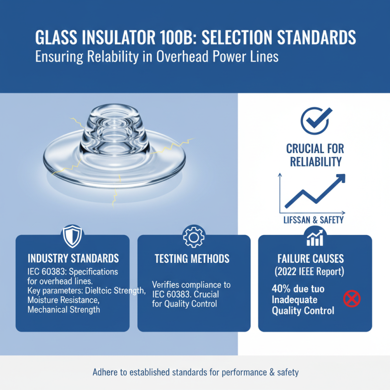 How to Choose the Right Glass Insulator 100b for Your Needs