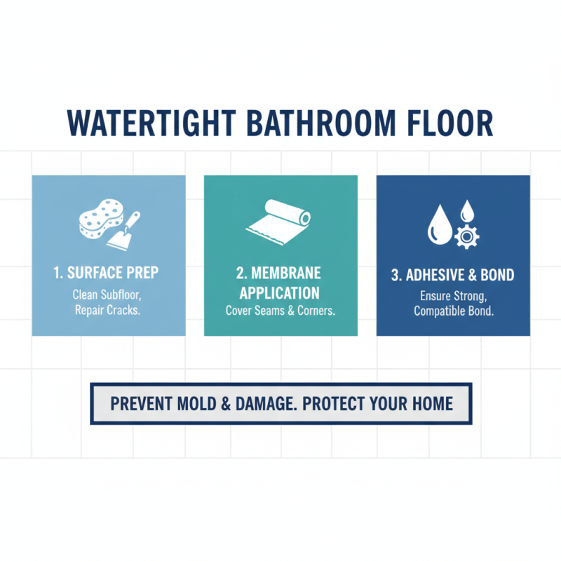 How to Install Kerdi Floor Membrane for Waterproofing Your Bathroom Floor