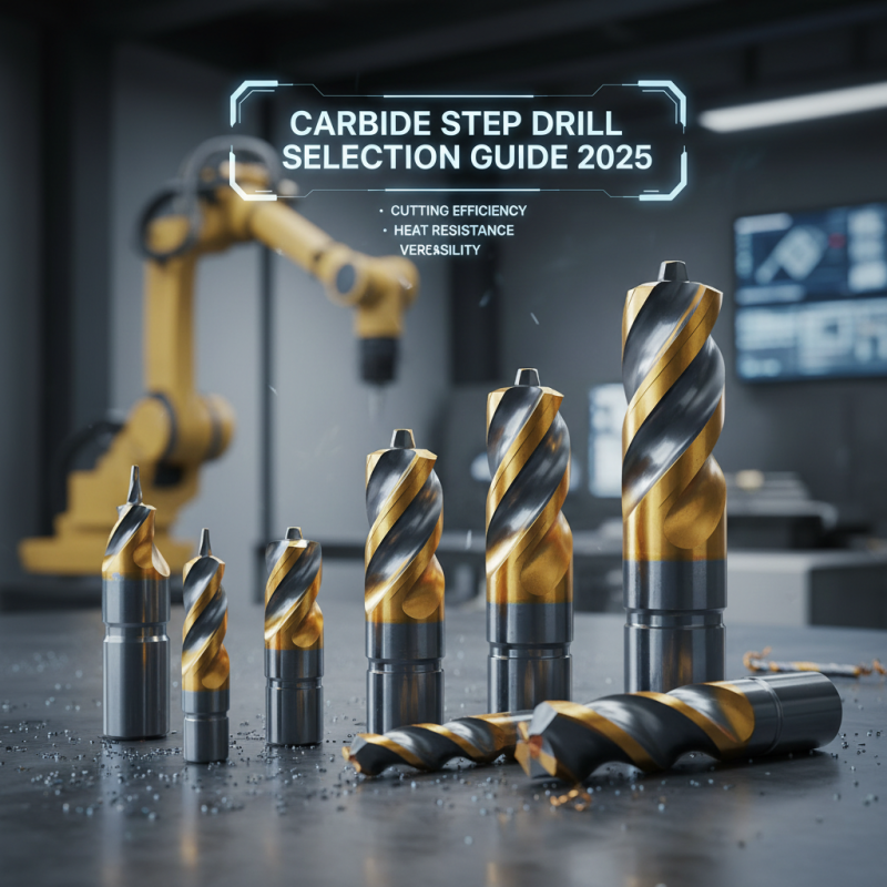 Top Carbide Step Drill Types You Need for Your Next Project in 2025