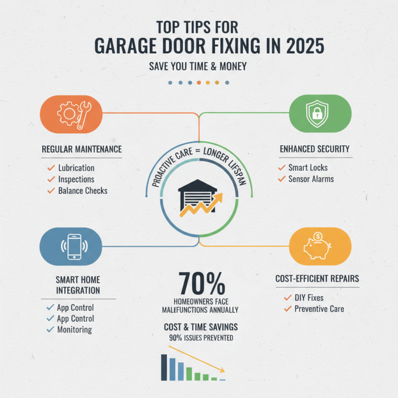 Top Tips for Garage Door Fixing in 2025 to Save You Time and Money