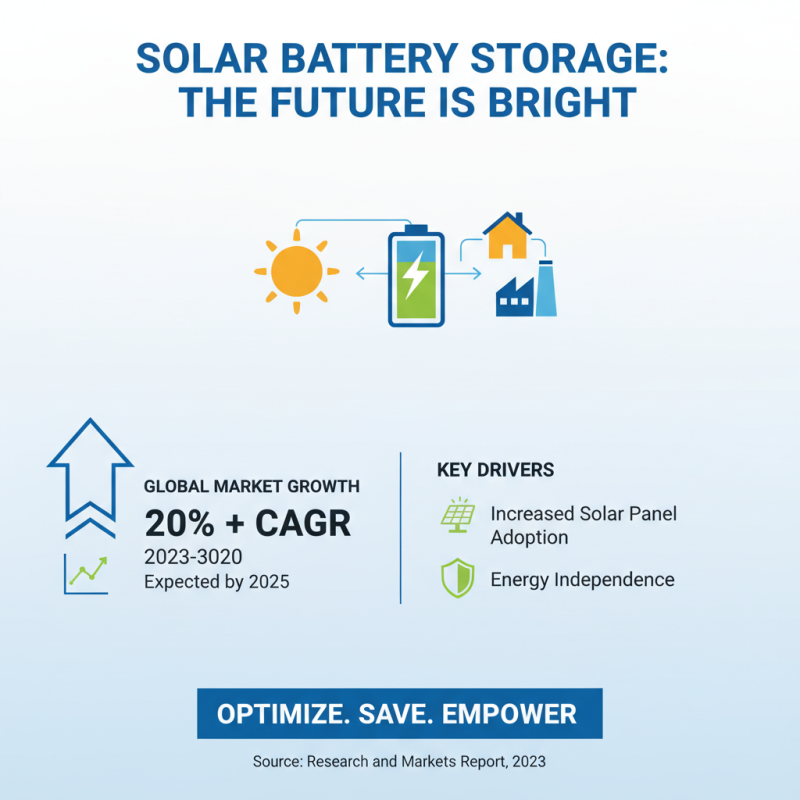 Top Solar Battery Storage Solutions for 2025 You Need to Know