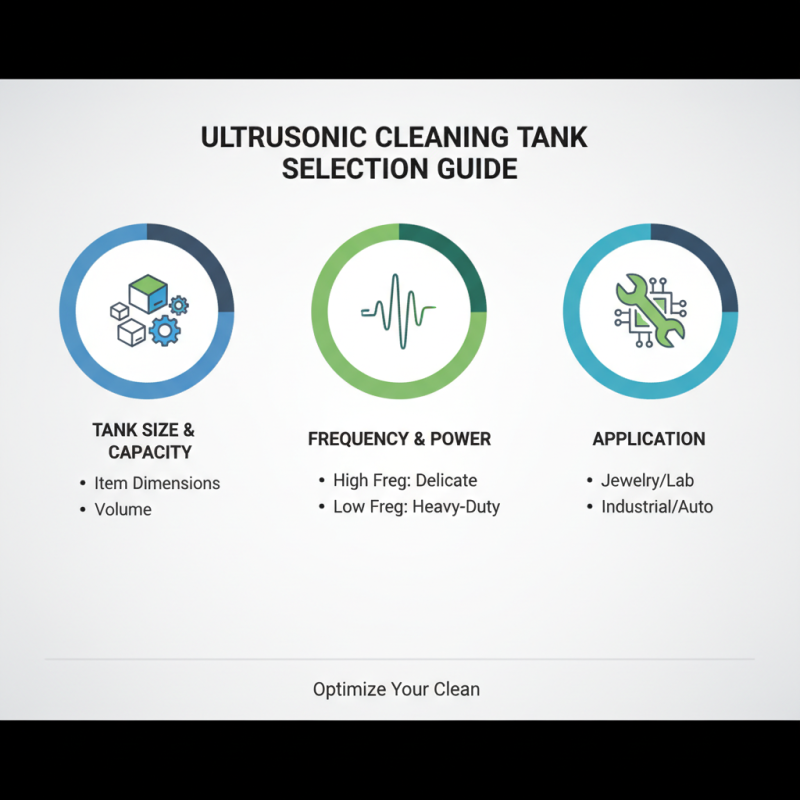 How to Choose the Best Ultrasonic Cleaning Tank for Your Needs