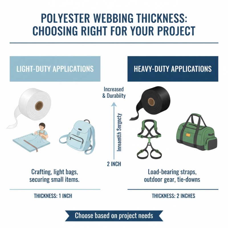 2025 How to Choose the Best Polyester Webbing for Your Projects