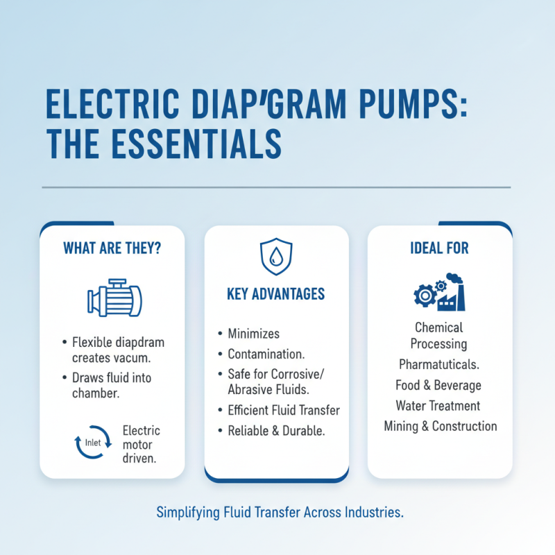 Top 10 Tips for Choosing the Right Electric Diaphragm Pump for Your Needs