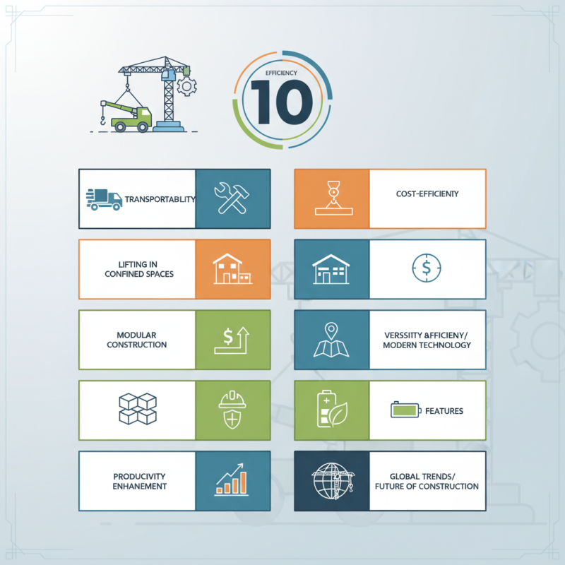 Top 10 Portable Tower Cranes for Efficient Construction in 2023