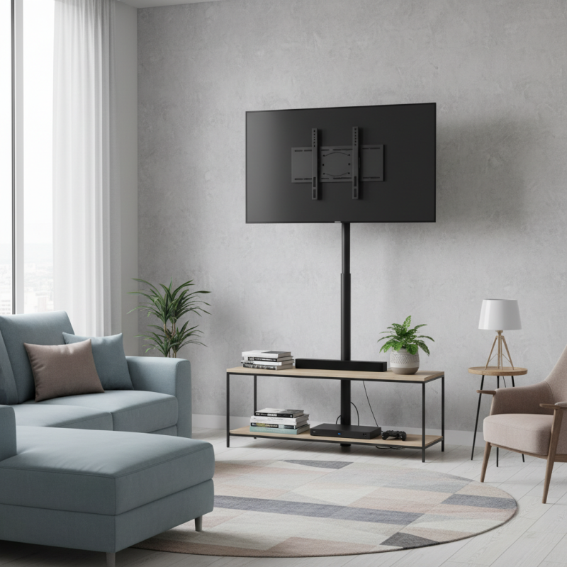 Why You Should Choose a Tall TV Stand With Mount for Your Living Room Setup