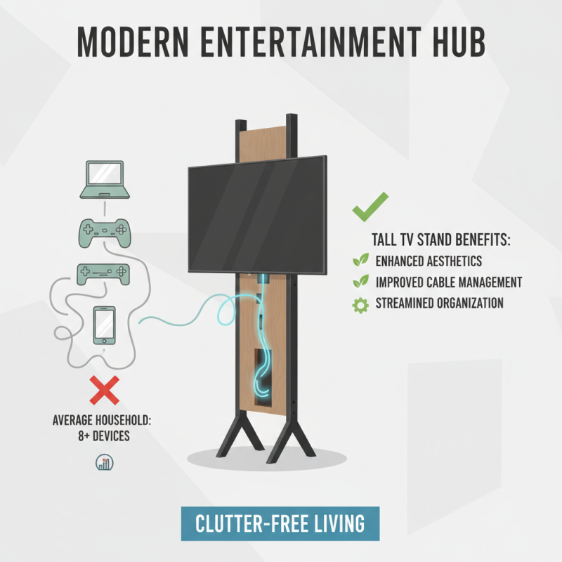 Why You Should Choose a Tall TV Stand With Mount for Your Living Room Setup