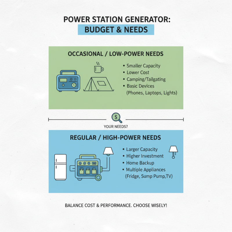 How to Choose the Right Power Station Generator for Your Needs