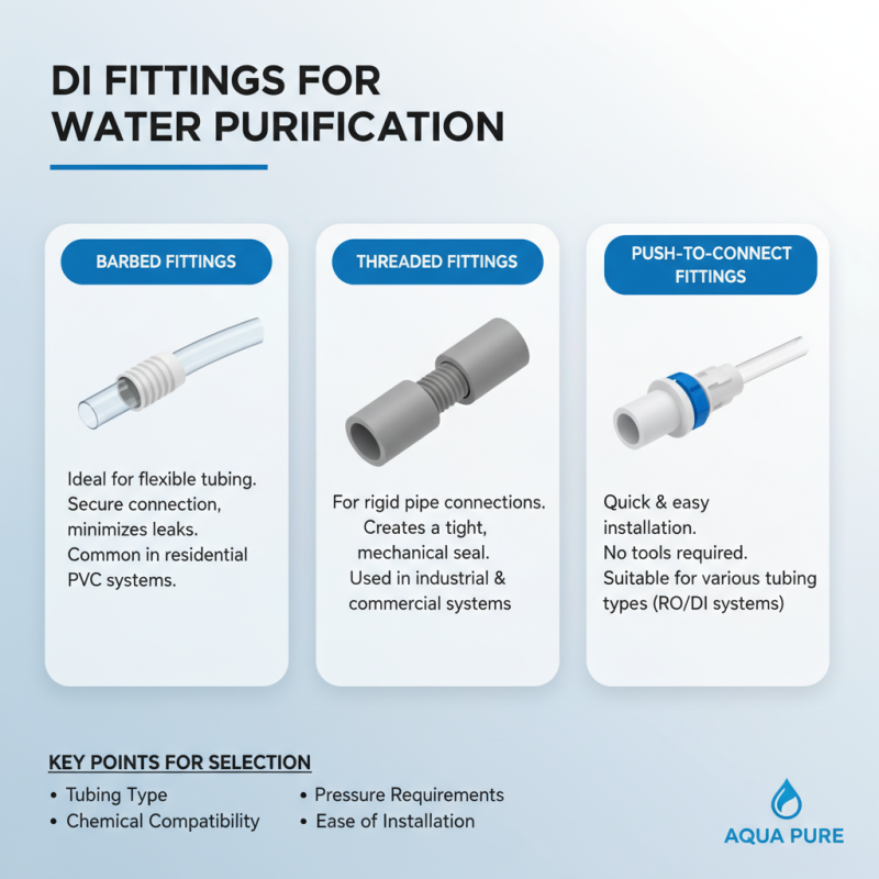 How to Choose the Right DI Fittings for Your Water Purification System