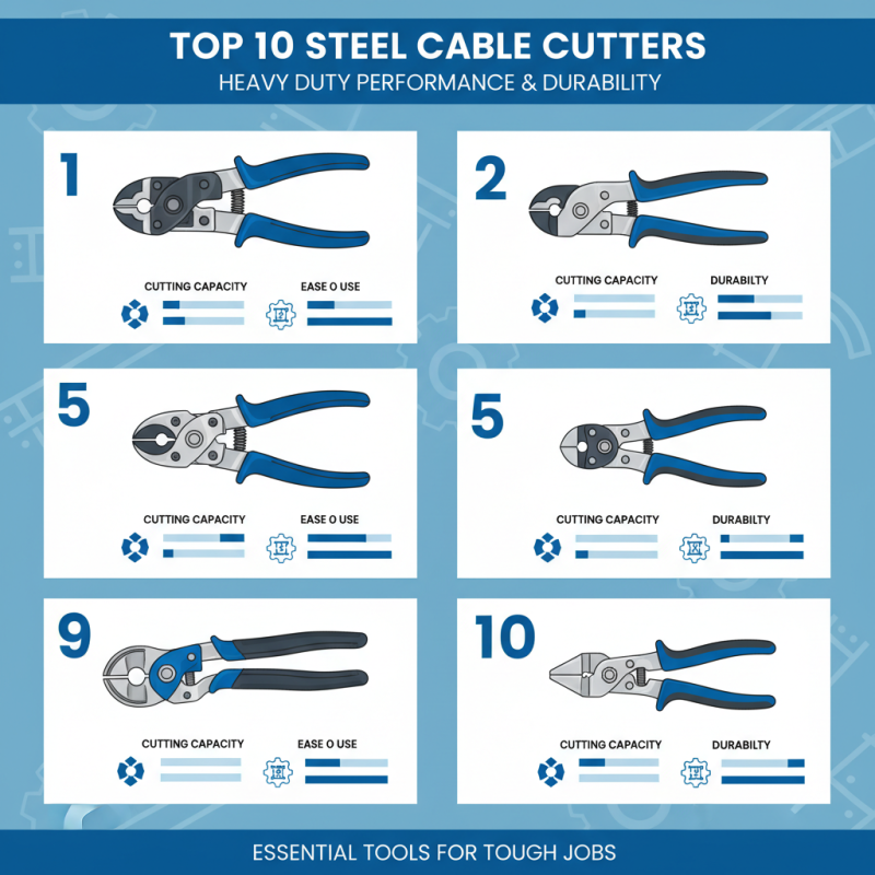 Top 10 Steel Cable Cutters for Heavy Duty Performance and Durability
