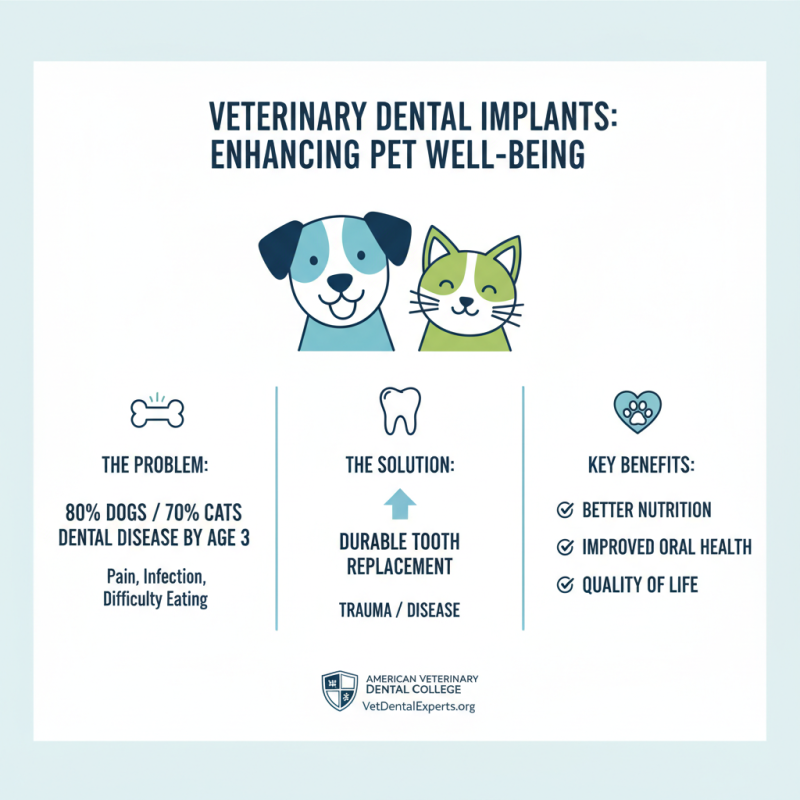 Top Benefits of Veterinary Dental Implants for Your Pet's Oral Health