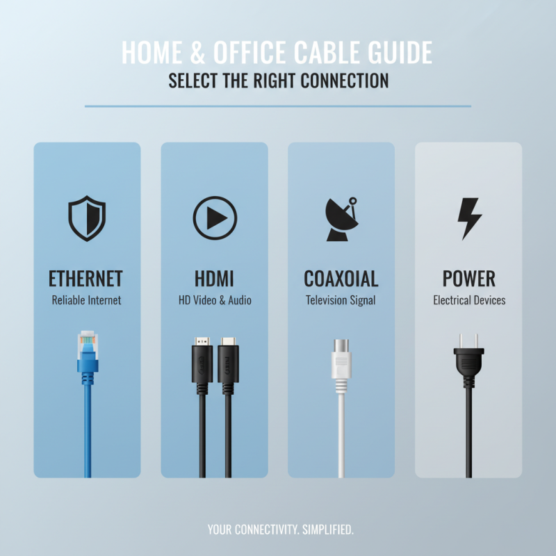 How to Choose the Best Cable Solutions for Your Home and Office Needs