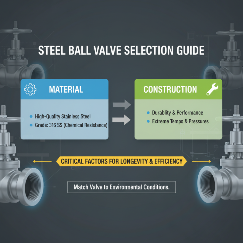 Top 10 Tips for Choosing the Best Steel Ball Valve for Your Needs