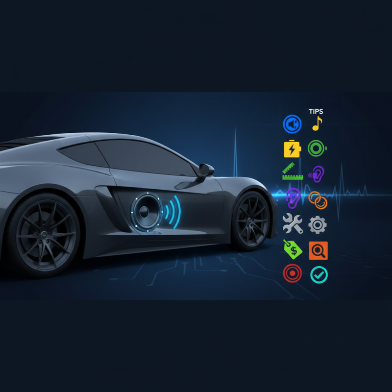 Top 10 Tips for Choosing the Best Car Audio Component Speakers