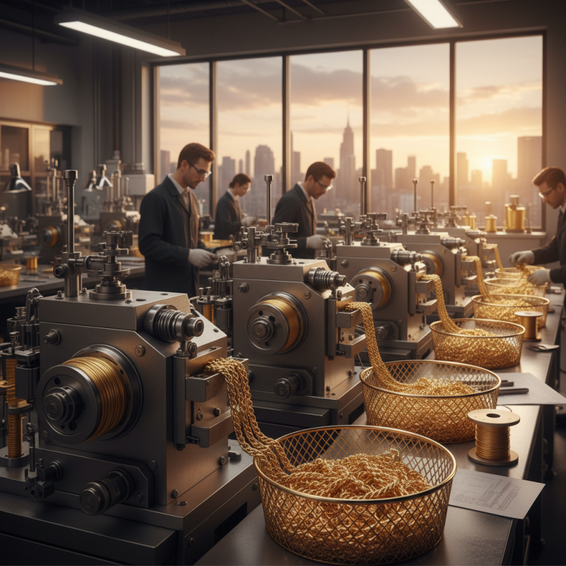 Top 10 Tips for Choosing the Best Gold Chain Machine for Your Needs