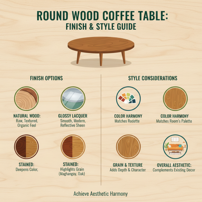10 Essential Tips for Choosing the Perfect Round Wood Coffee Table