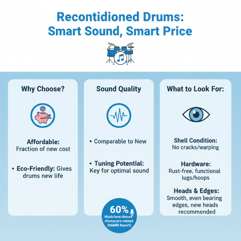 2025 How to Buy Reconditioned Drums for Optimal Sound Quality