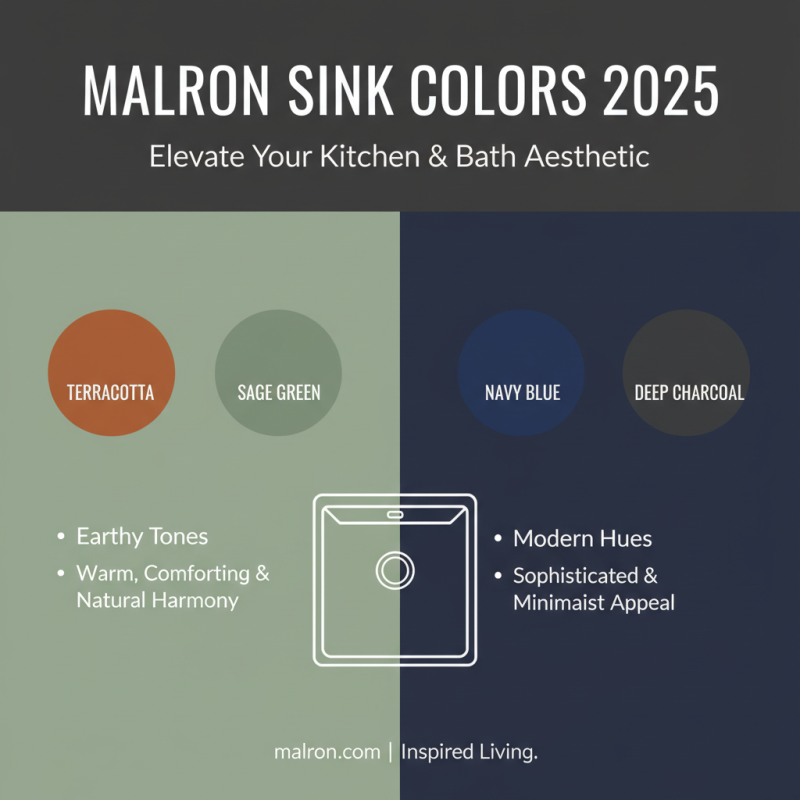 Discover the Best Malron Color Sink Designs for 2025: Top Trends and Tips