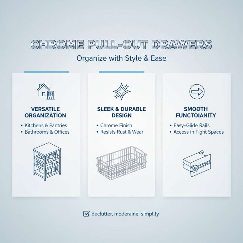 Top 10 Chrome Pull Out Drawers for Organizing Your Space Effectively