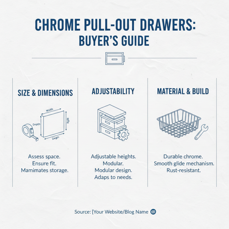 Top 10 Chrome Pull Out Drawers for Organizing Your Space Effectively