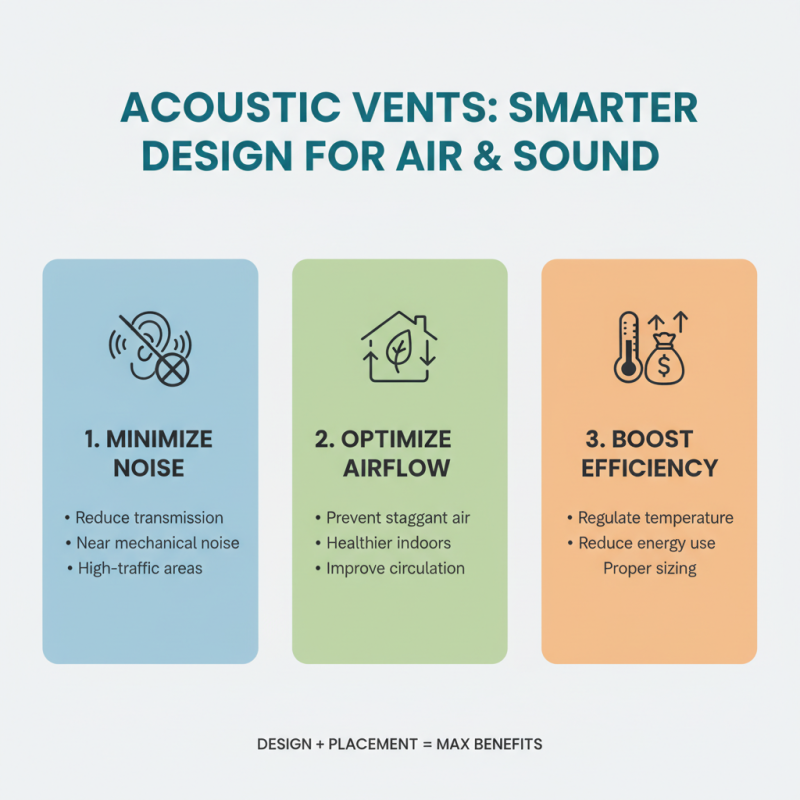 Why Acoustic Vents Are Essential for Energy Efficiency and Indoor Air Quality