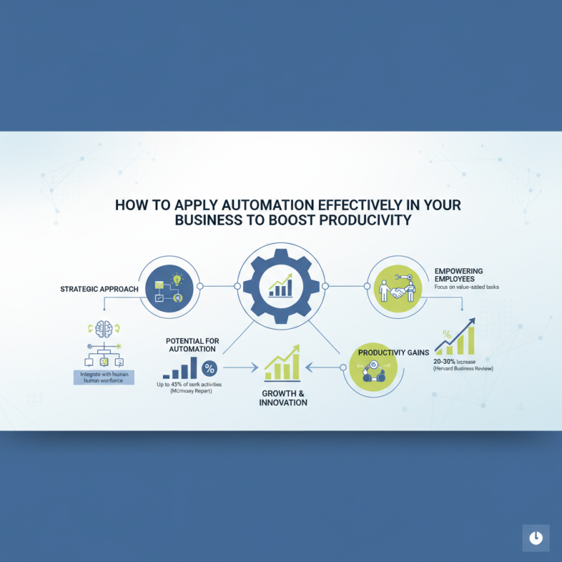 How to Apply Automation Effectively in Your Business to Boost Productivity