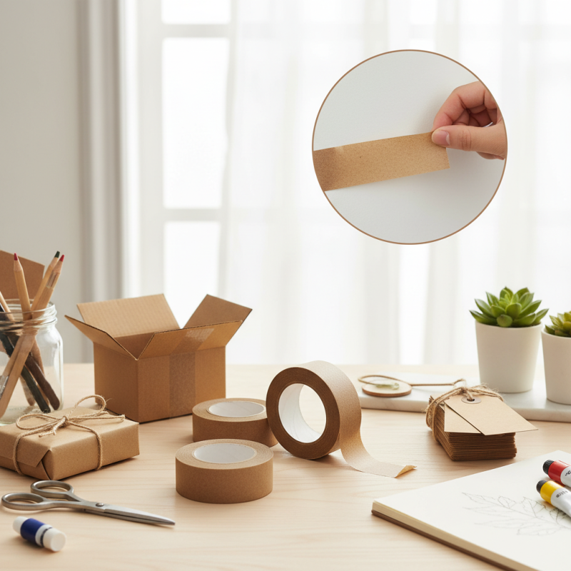 Top 10 Benefits of No Residue Kraft Tape for Your Everyday Needs