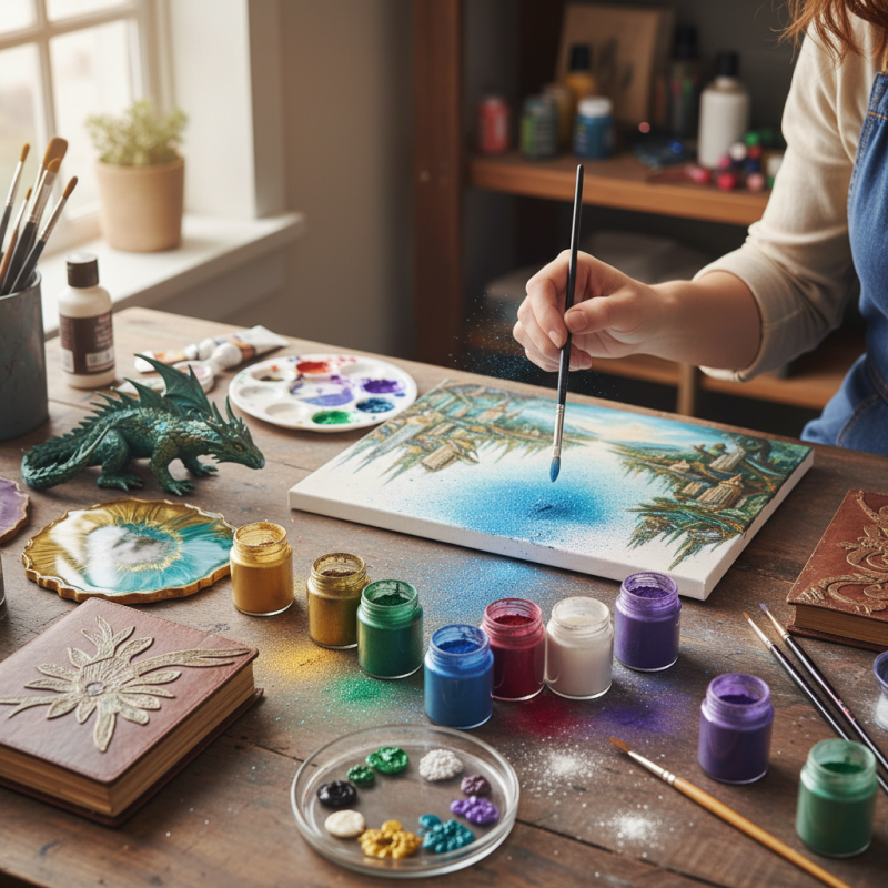 Top 10 Mica Paint Powder Tips for Stunning Art and Craft Projects