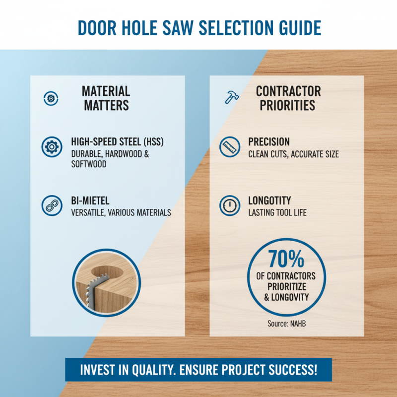 Ultimate Guide to Choosing the Best Door Hole Saw for Perfect Projects