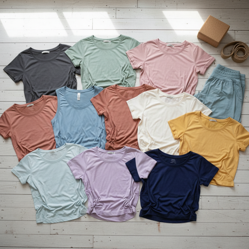 Top 10 Yoga T Shirts for Comfort and Style in Your Practice