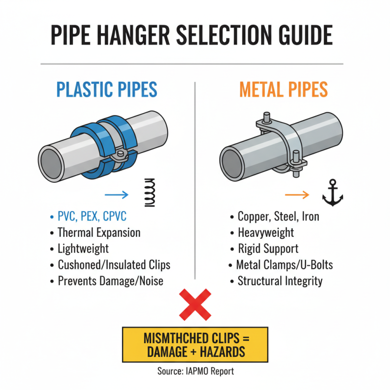 How to Choose Pipe Hanger Clips for Your Plumbing Projects