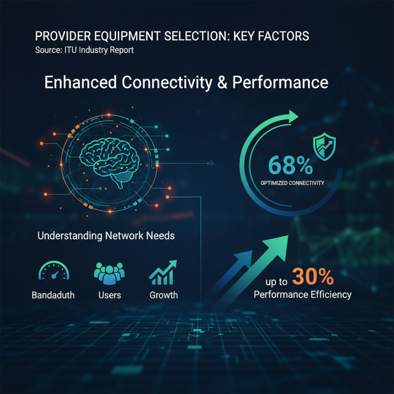 Top Provider Equipment Options for Enhanced Connectivity and Performance