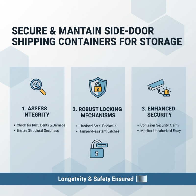 How to Use Side Door Shipping Containers for Efficient Storage Solutions
